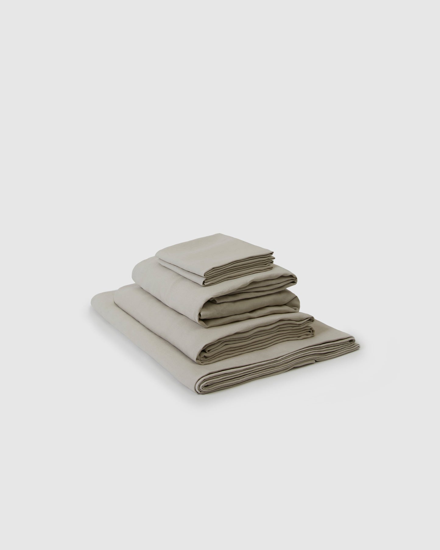 Bedding- Marcel Linen Collection Set - Dove