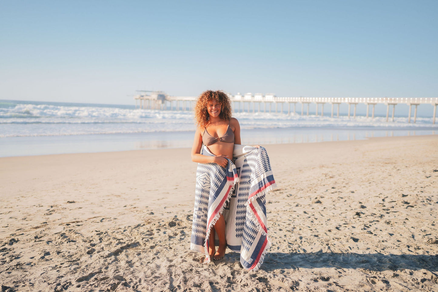 Throw Blanket - Aztec Turkish Cotton