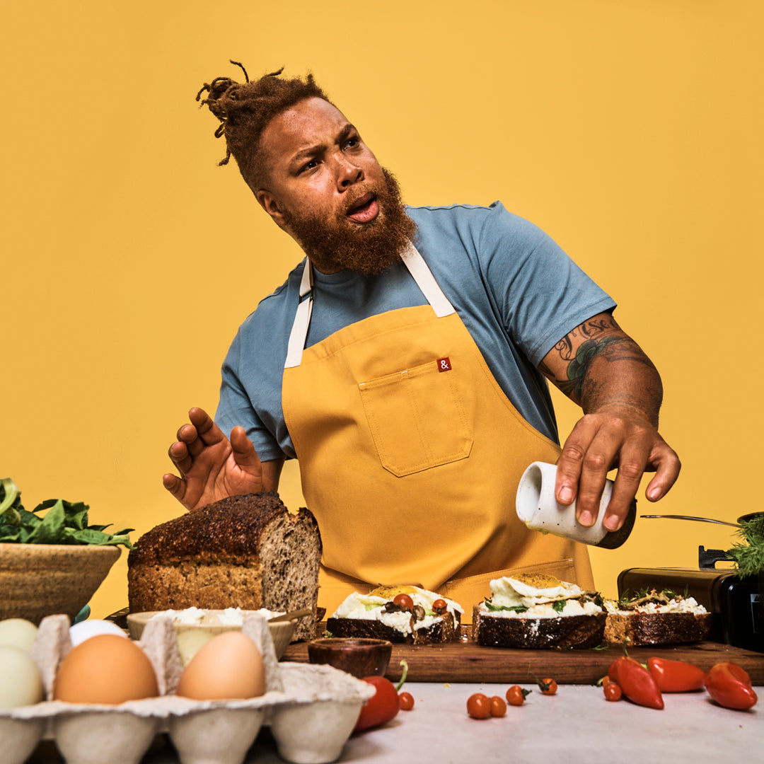 Apron- The Essential Apron - Egg Yolk Yellow