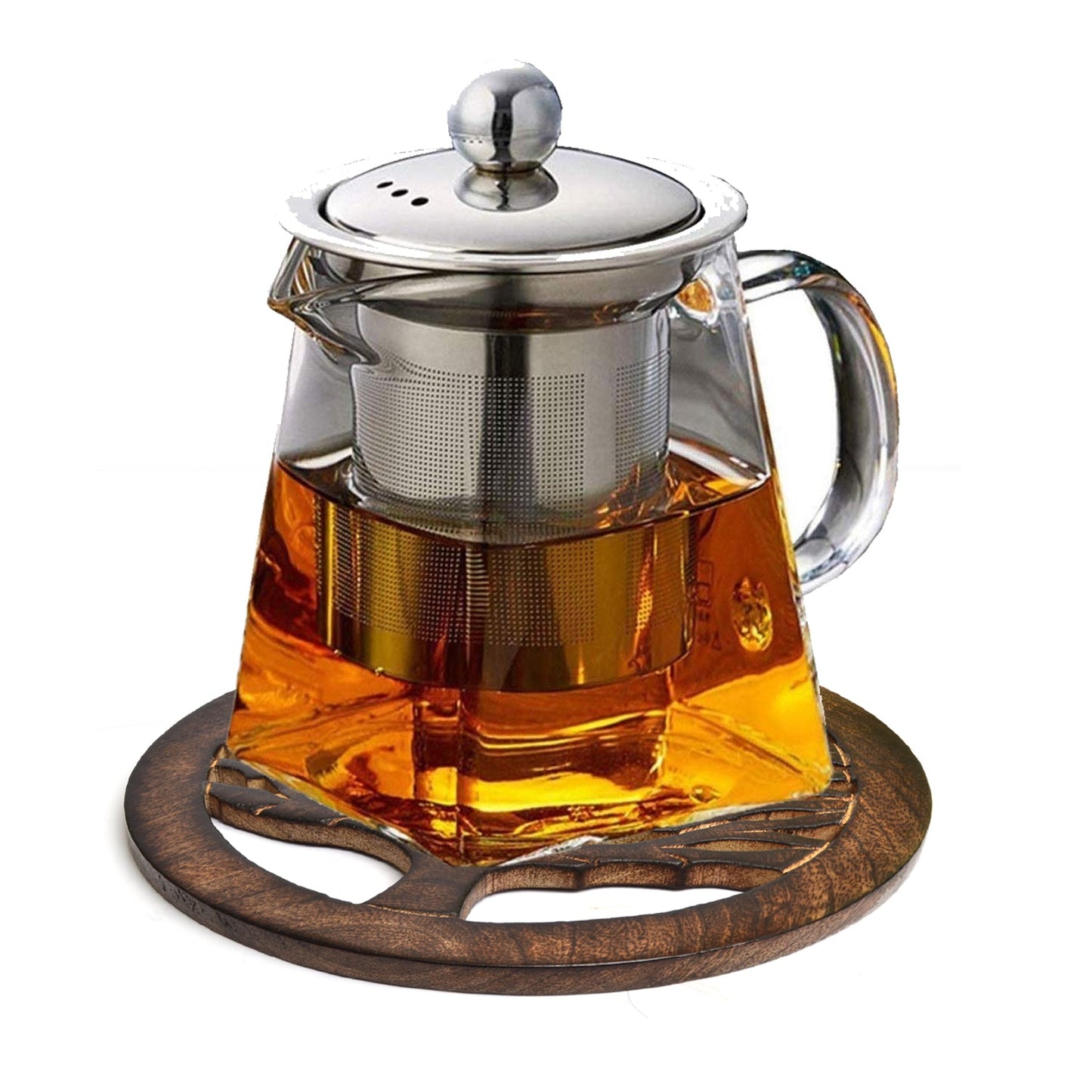 Trivet- Wooden Tea Pot Trivet