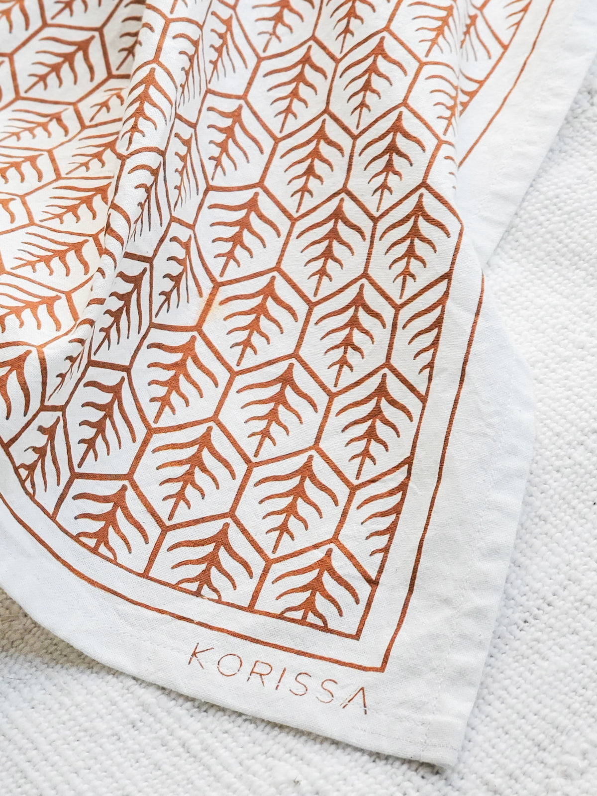 Tea Towel: Hand Screen Printed - Set of 2