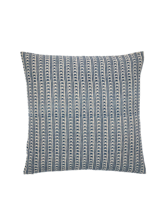 Throw Pillow Cover-Dora Indigo Decorative