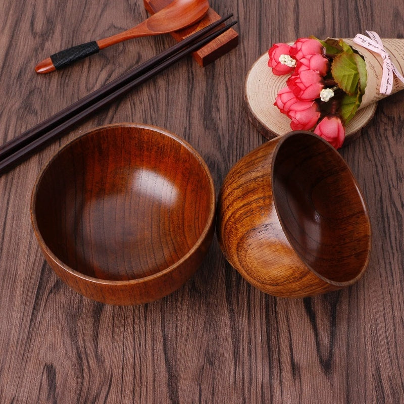 Wooden Nesting Bowls