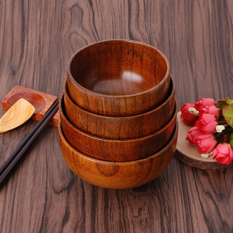 Wooden Nesting Bowls