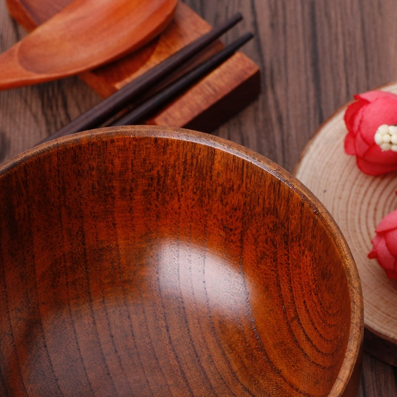 Wooden Nesting Bowls