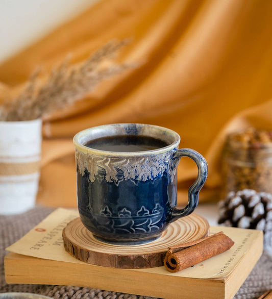 Mug- Handmade Blue Mug