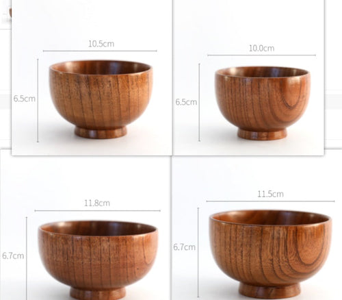 Wooden Nesting Bowls