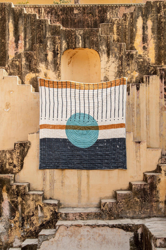 Bedding- Midnight Moon Quilt (reverse)