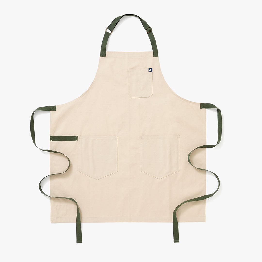 Apron- The Essential Apron - Sage White