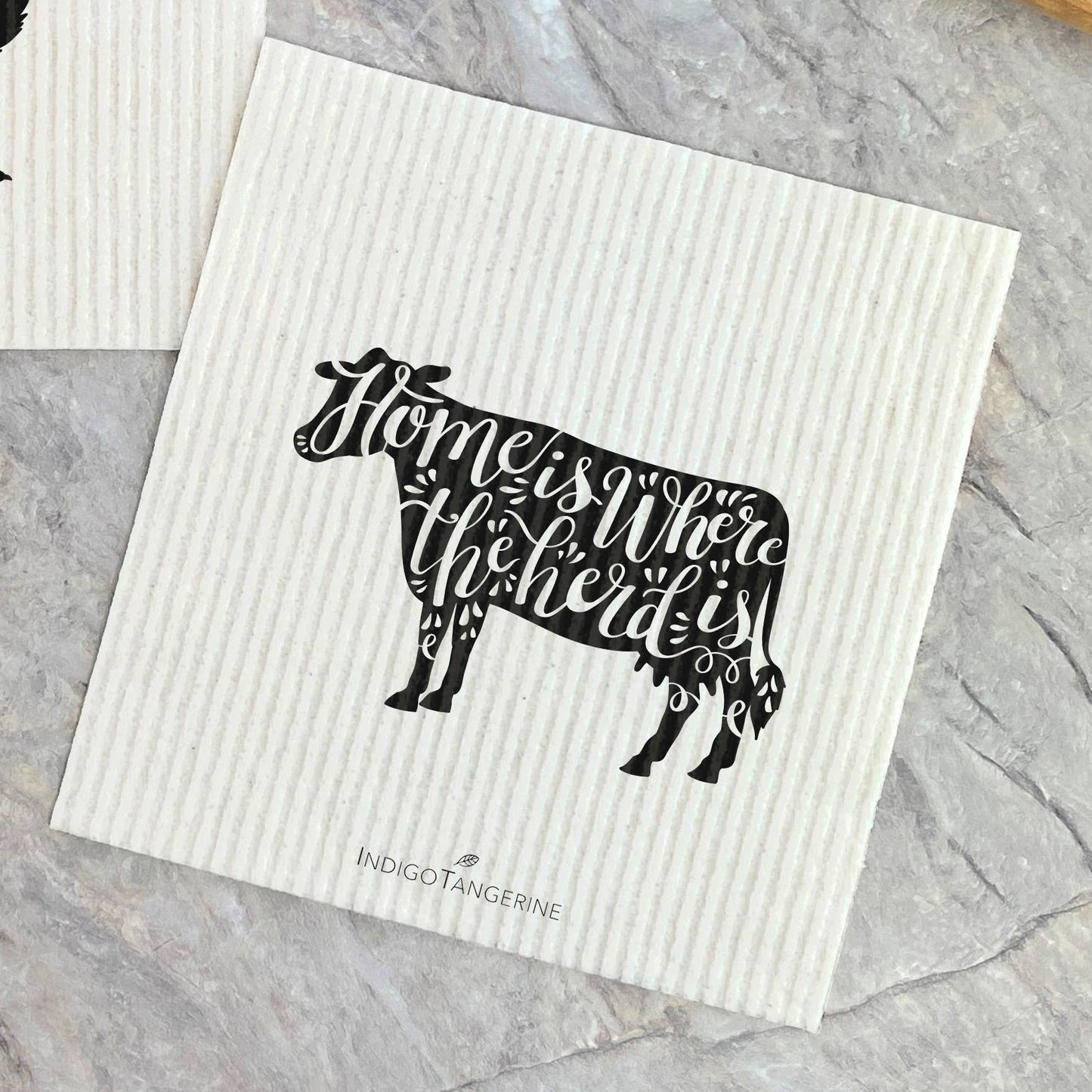 Swedish Dish Cloth- 2pk Chicken, Cow