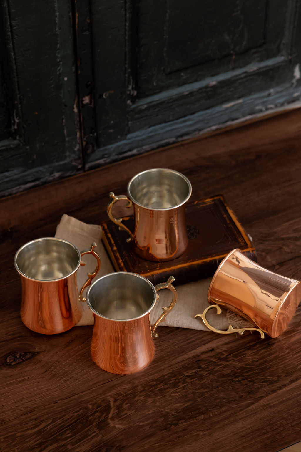 Copper Mill Kitchen- Vintage Inspired Cocktail Mugs (Set of 2 or 4)