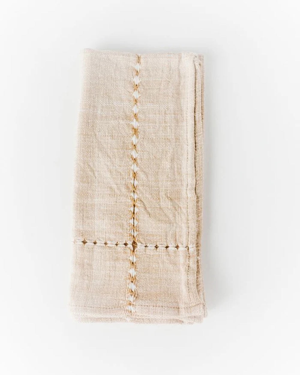 Napkin Set: 4 Pulled Cotton Napkins