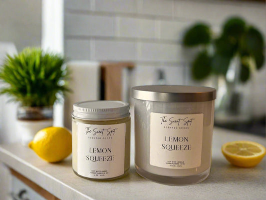 Soy Candle- Lemon Squeeze