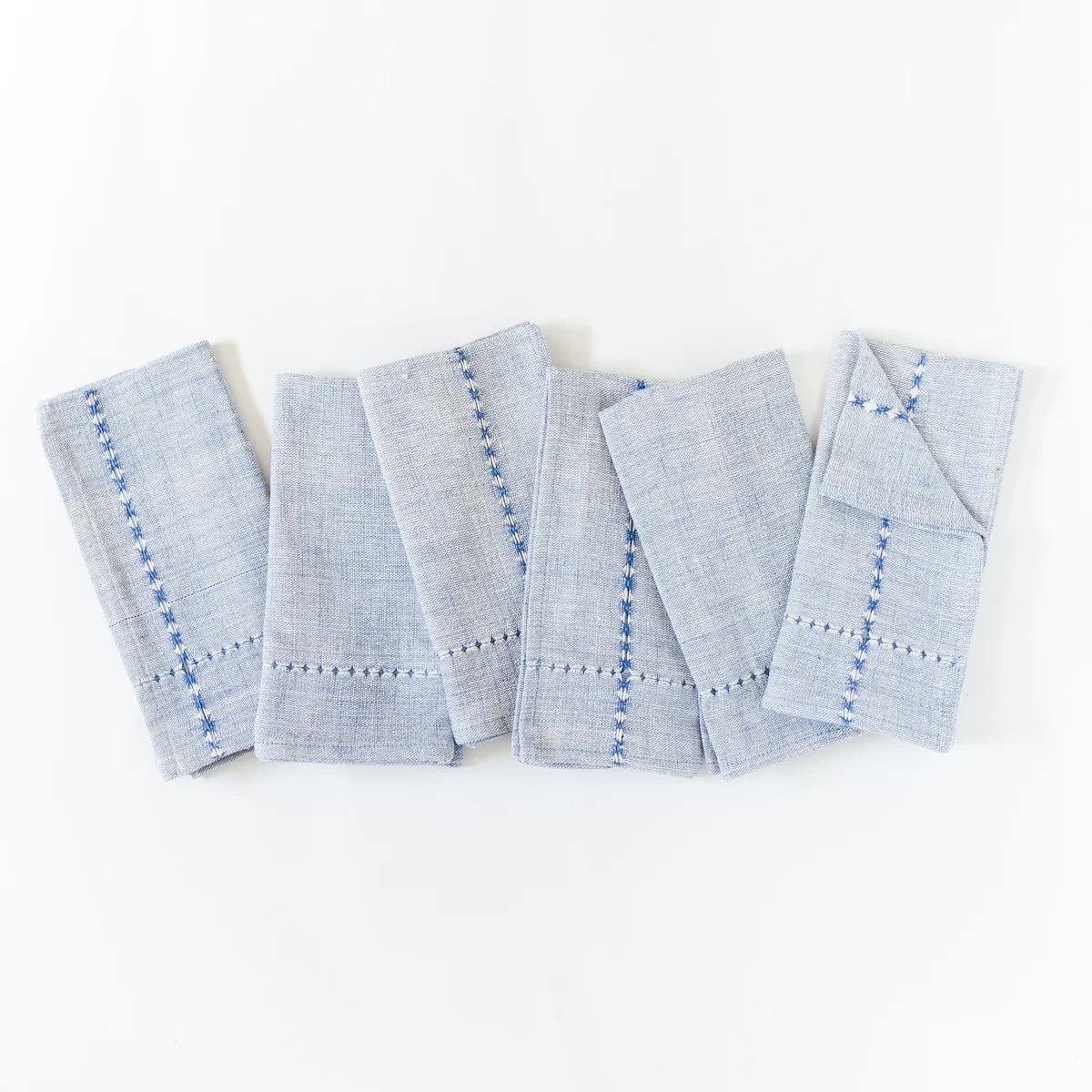 Napkin Set: 4 Pulled Cotton Napkins