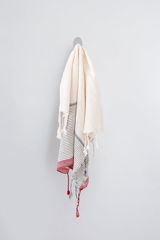 Hand Towel: Ivory Cherry Tribeca