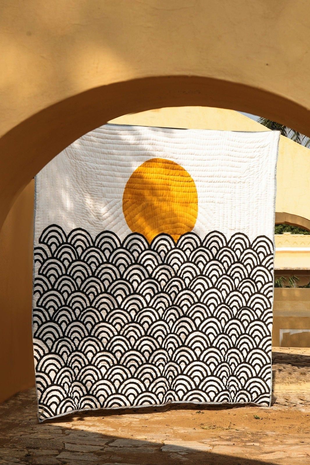 Bedding- Making Waves Quilt (Reverse)