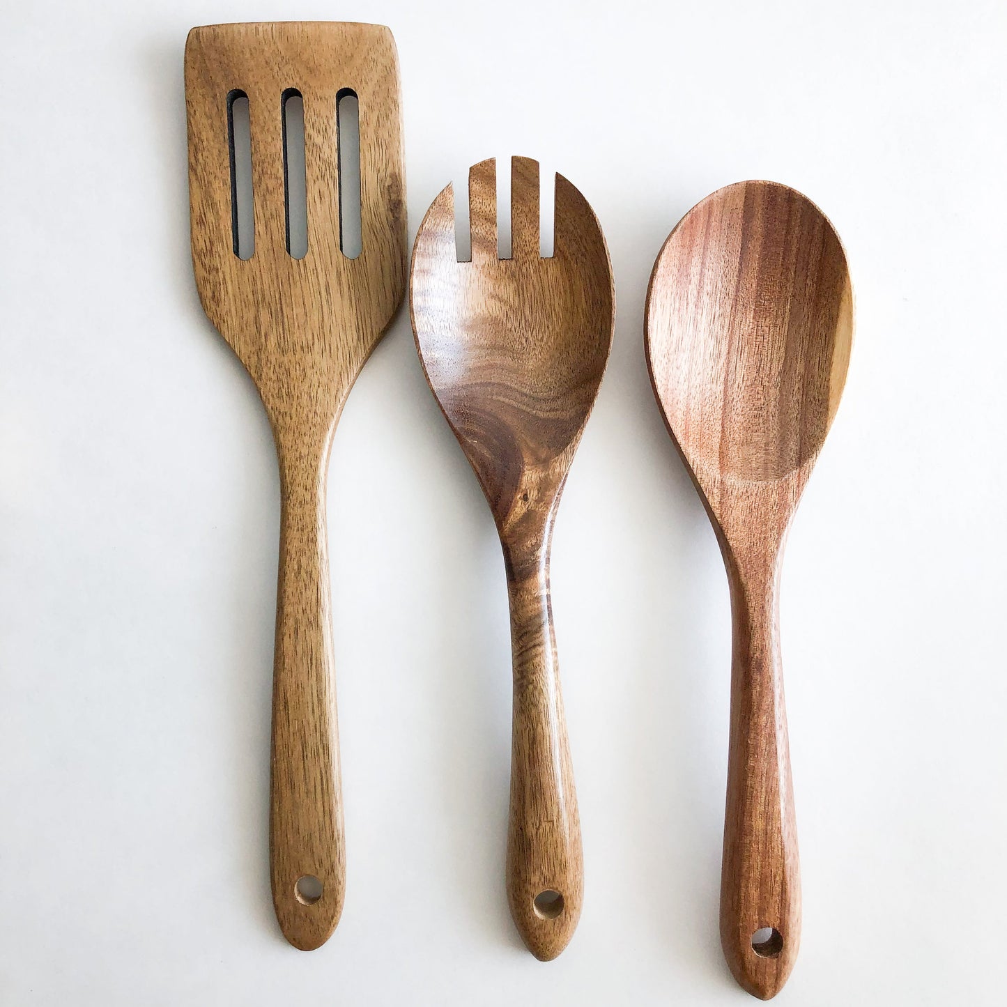 Wooden Utensils- Natural Acacia Wood 5 piece