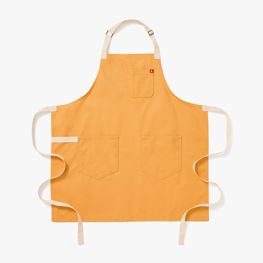 Apron- The Essential Apron - Egg Yolk Yellow