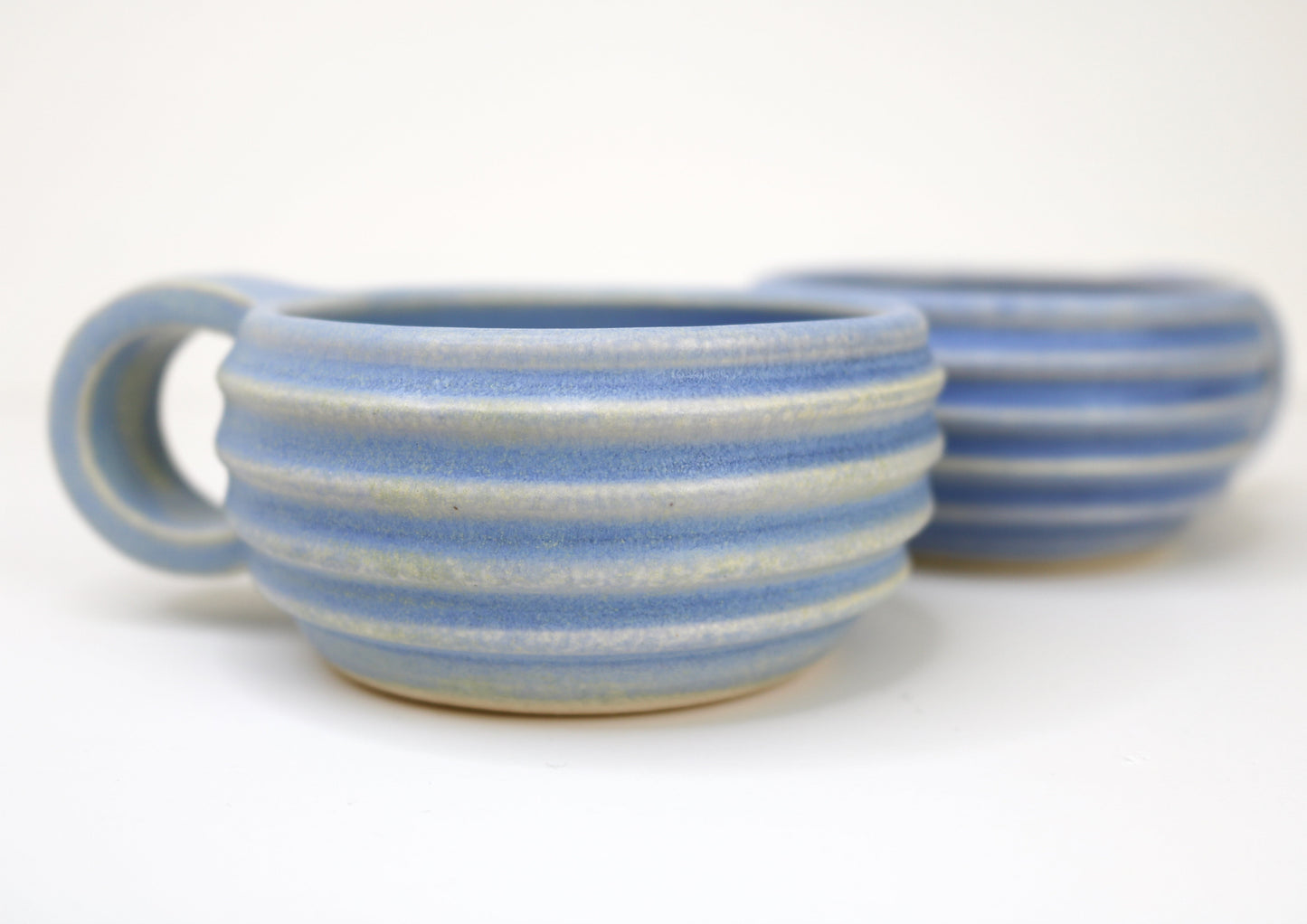 Mugs- Hancrafted Clay HUNNY BLU