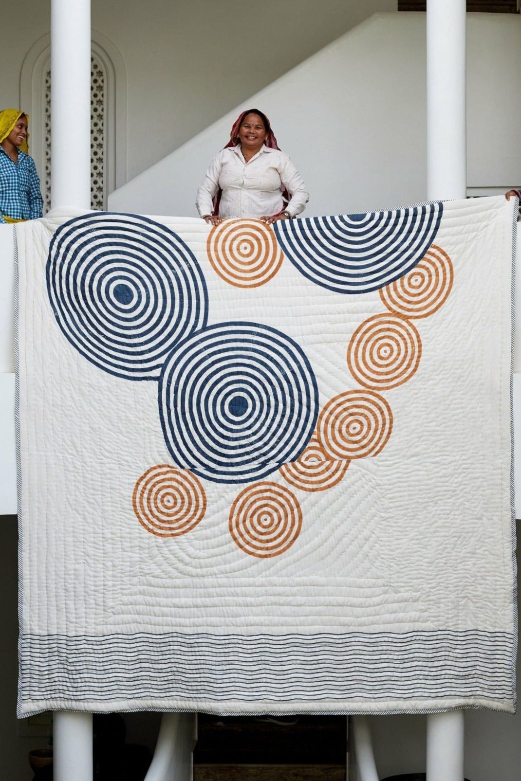 Bedding- Making Waves Quilt (Reverse)