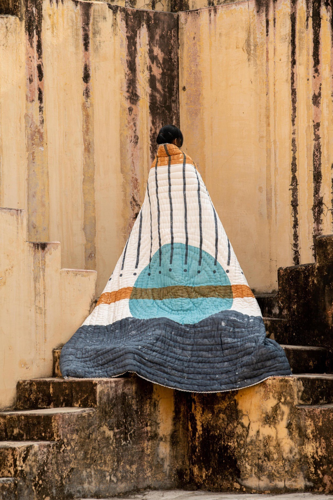 Bedding- Midnight Moon Quilt (reverse)