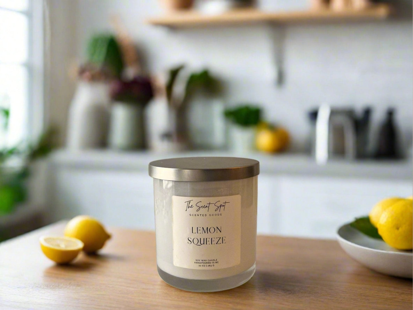 Soy Candle- Lemon Squeeze