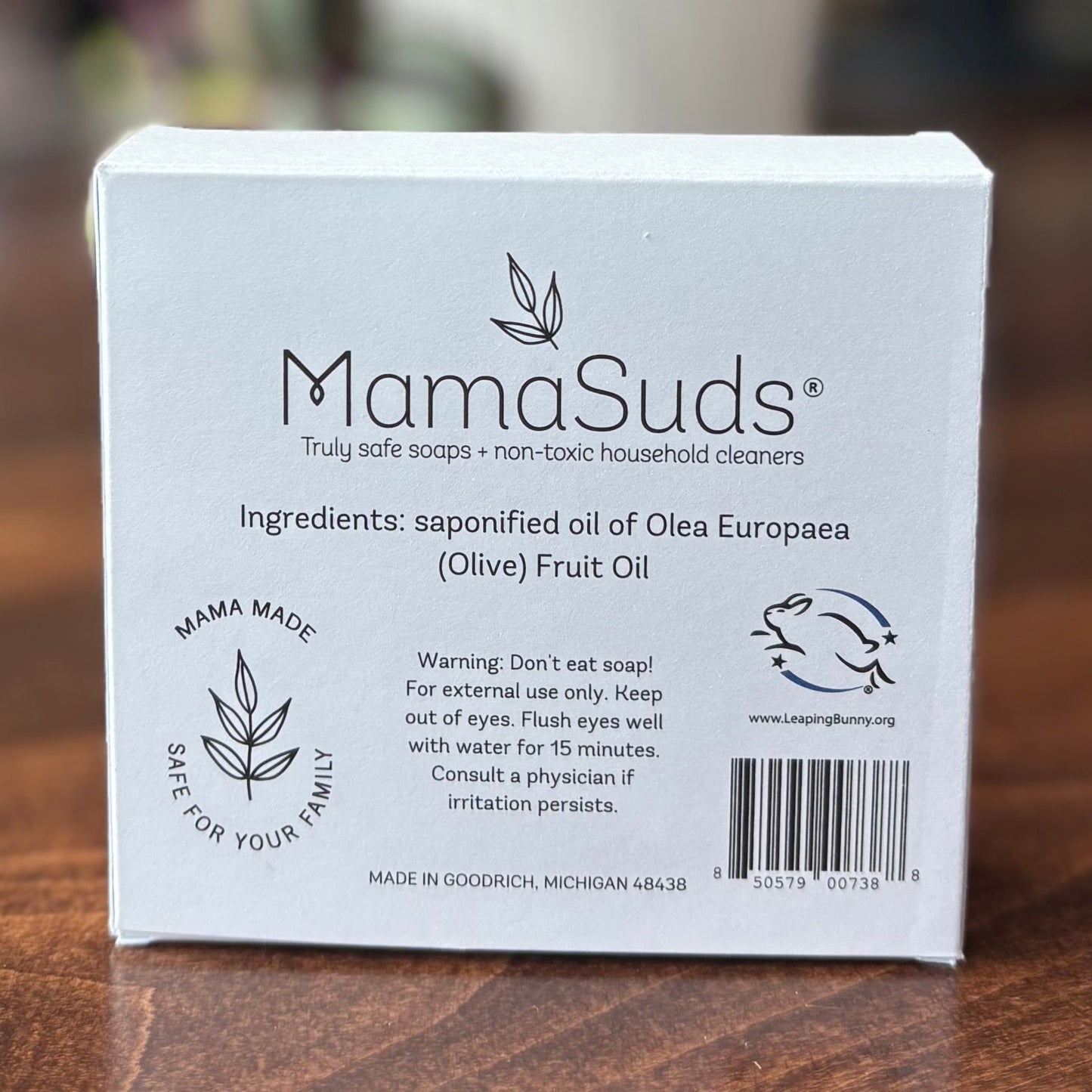 Mama Suds-Unscented Castile Bar Soap
