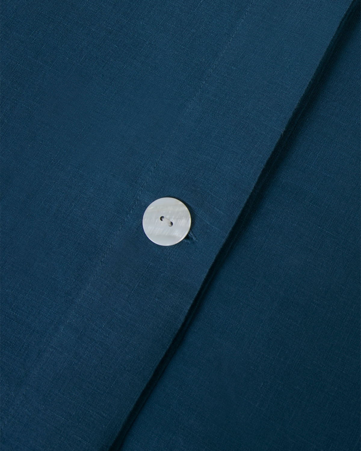 Bedding- Marcel Linen Duvet Set - Adriatic