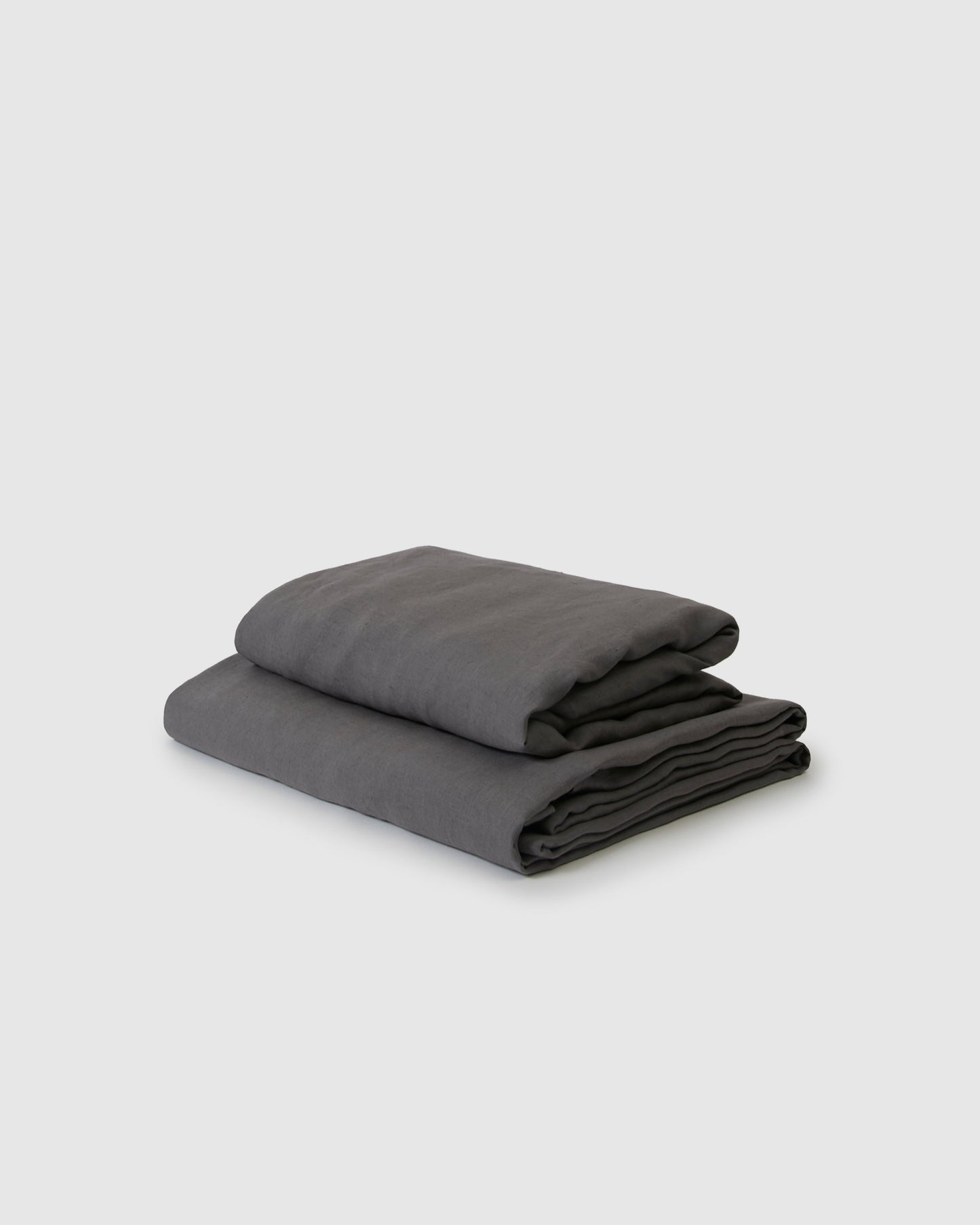 Bedding- Marcel Linen Sheets - Storm