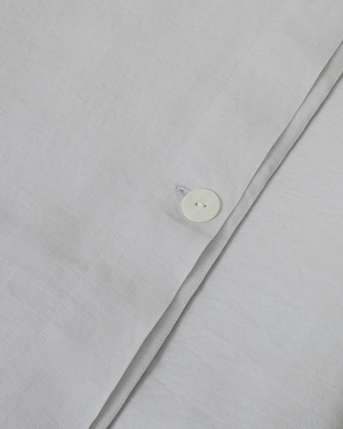 Bedding- Marcel Linen Duvet Cover - Glacier