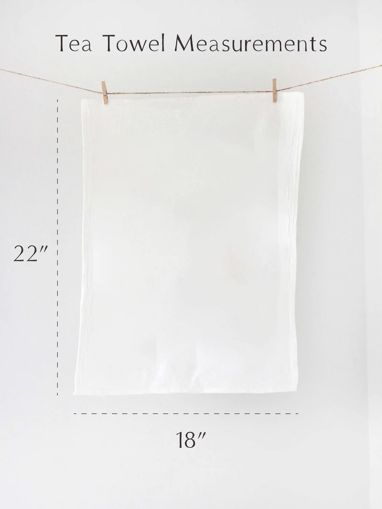 Tea Towel: Christmas Trees