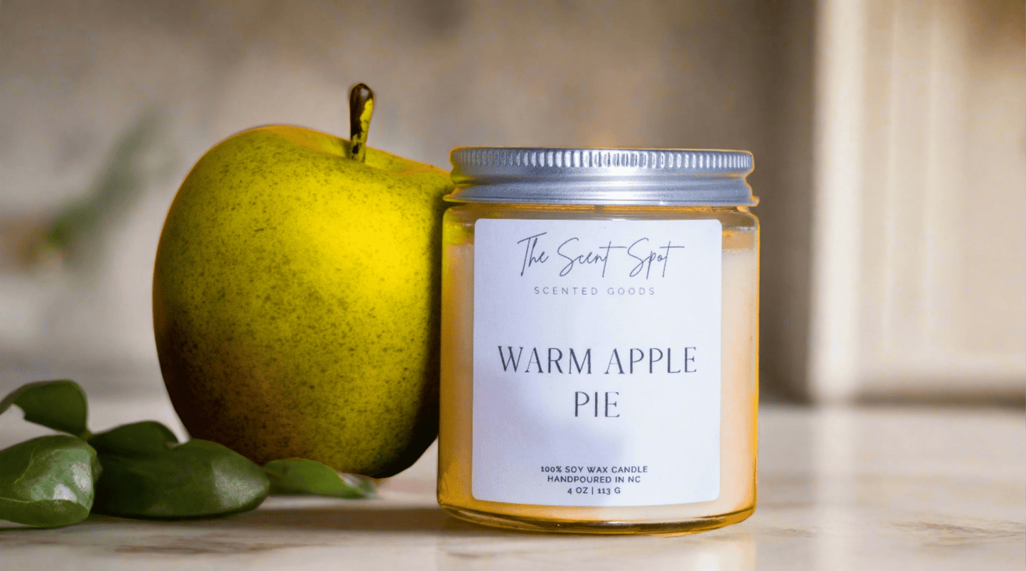 Soy Candle- Warm Apple Pie Candle