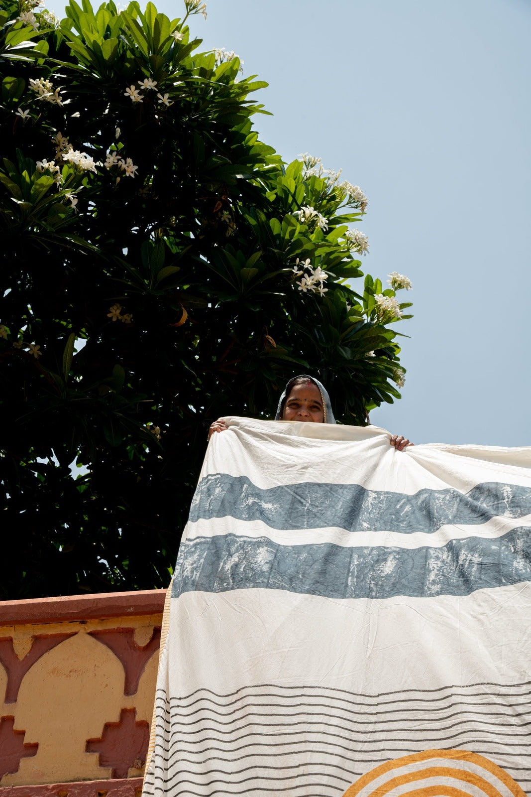 Bedding- Spiral Sunset Duvet (Reverse)