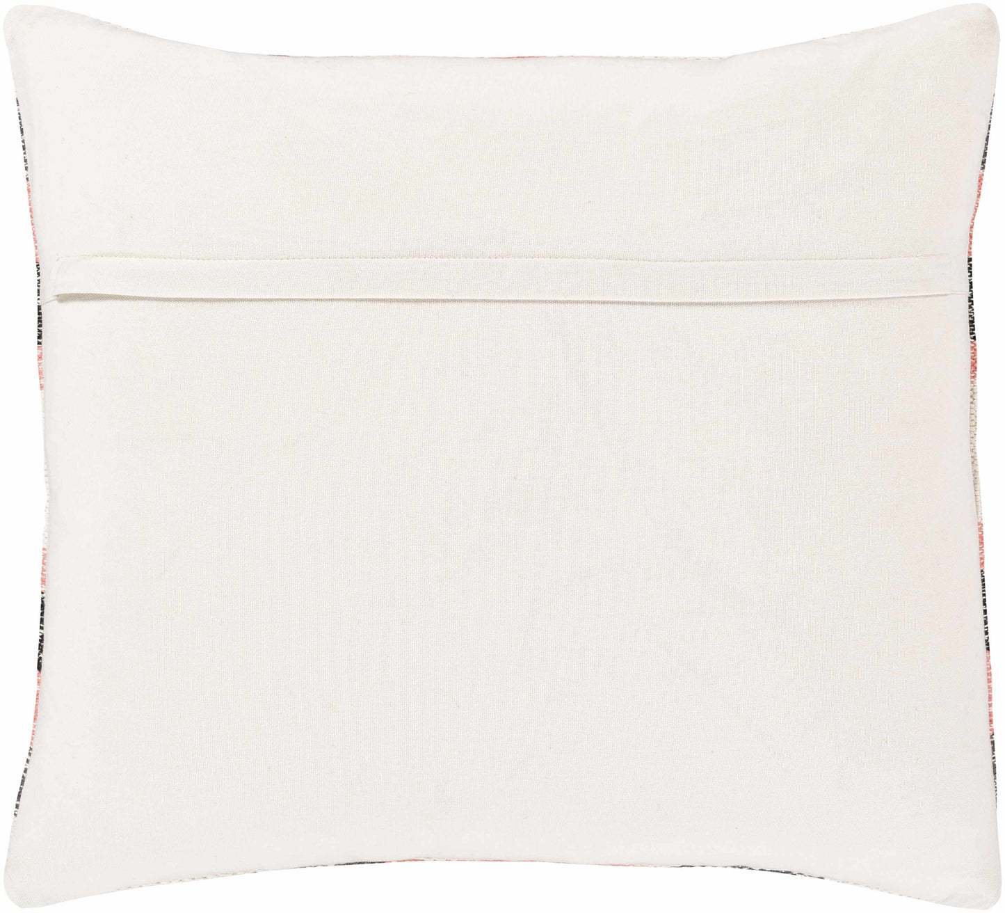 Throw Pillow- Pink Aztec Patterned Cotton Accent Pillow