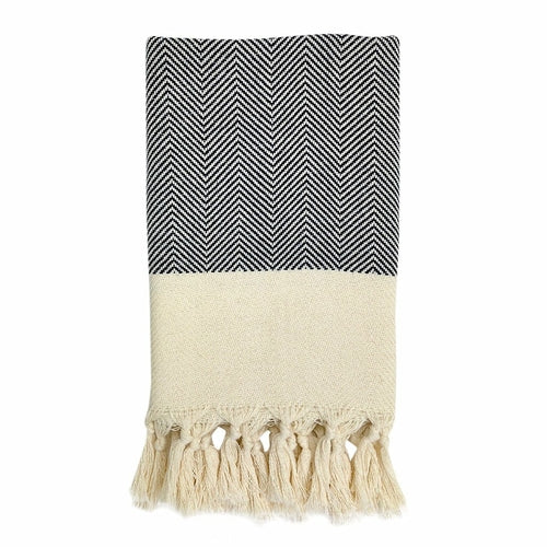 Hand Towel: Herringbone Turkish