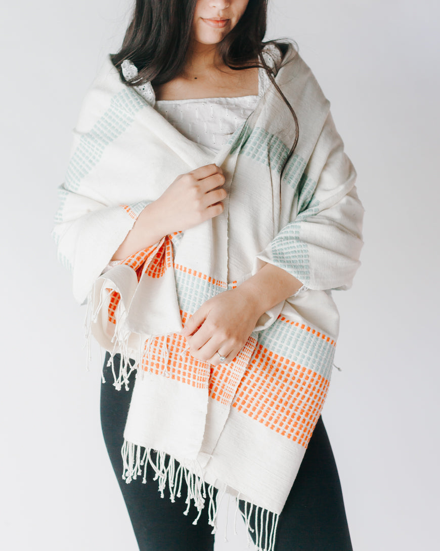 Throw Blanket- Camden Handwoven Cotton