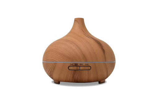 Bamboo Teardrop Ultrasonic Essential Oil Diffuser