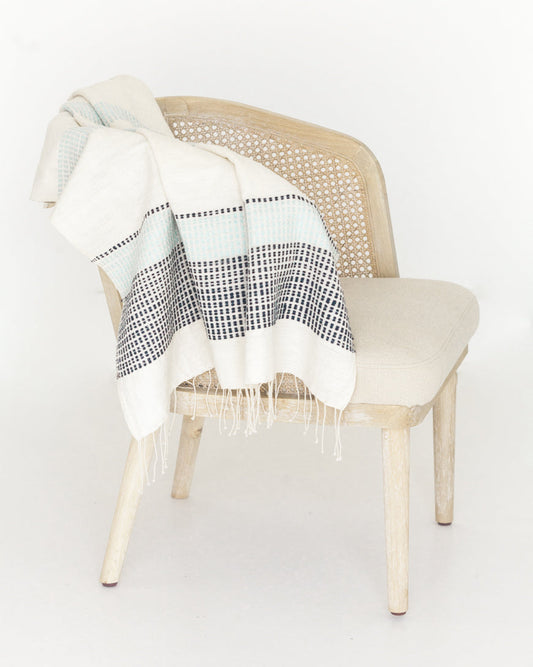 Throw Blanket- Camden Handwoven Cotton