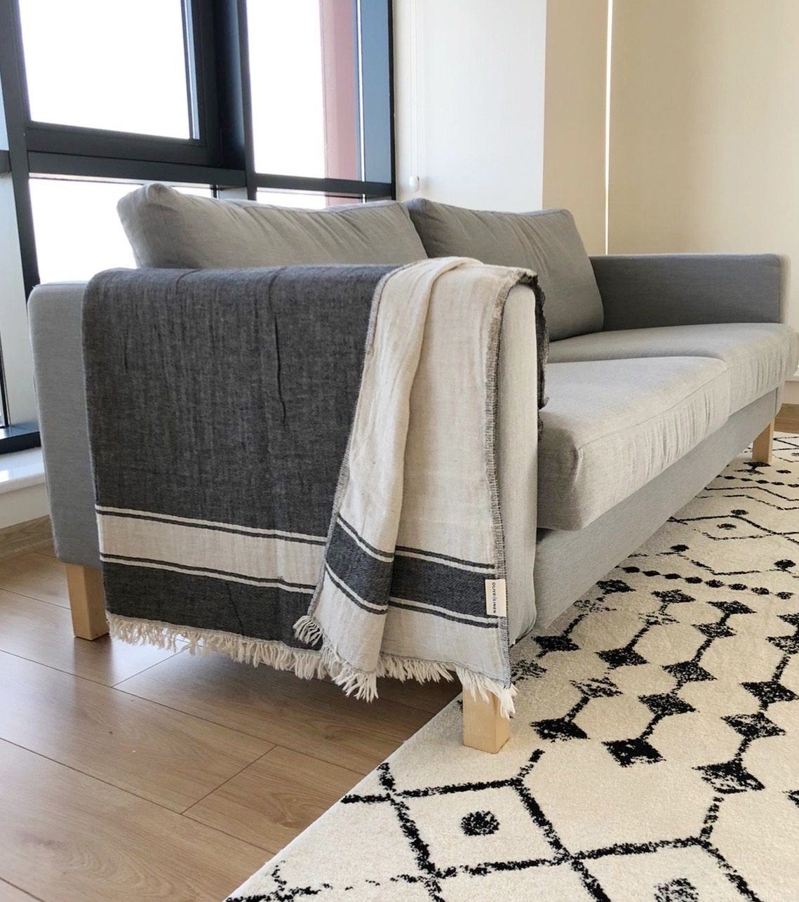 Throw Blanket- Double Sided Turkish Throw