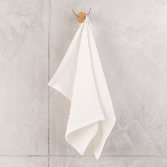 Tea Towel: Off White Linen