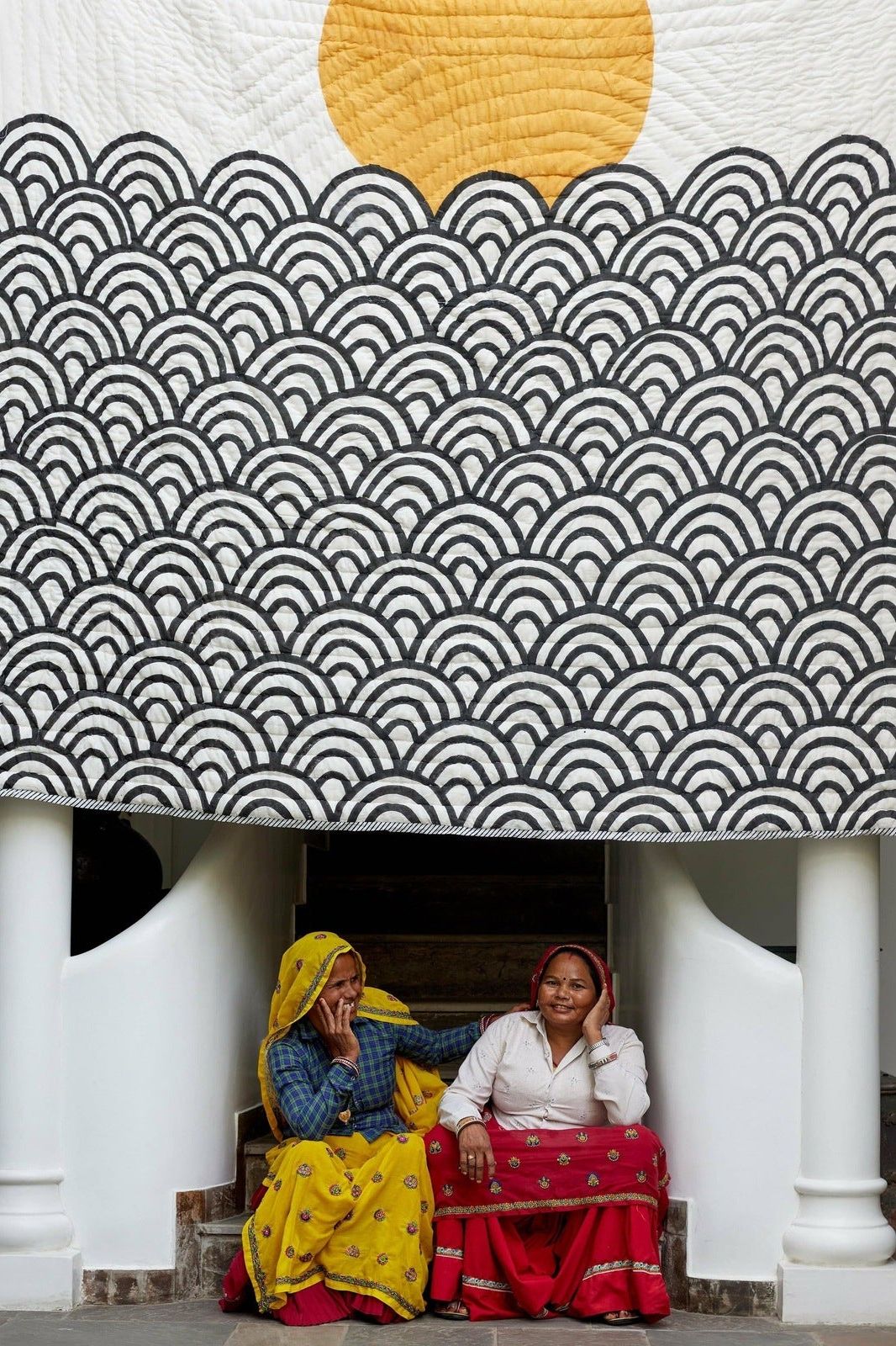 Bedding- Making Waves Quilt (Reverse)