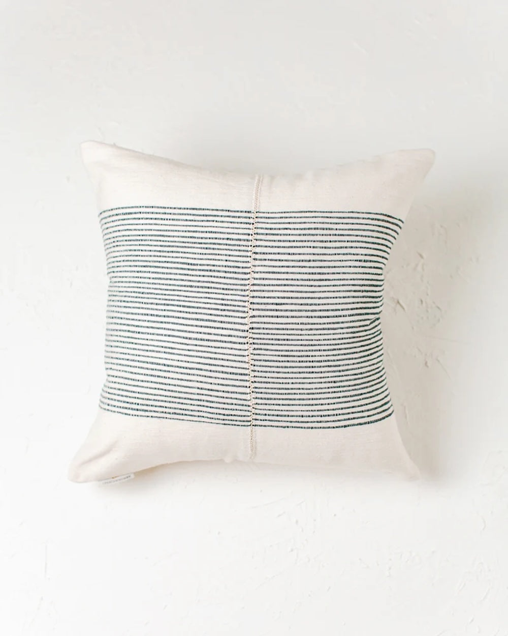 Throw Pillow Cover 18" Riviera Hand-Stitch