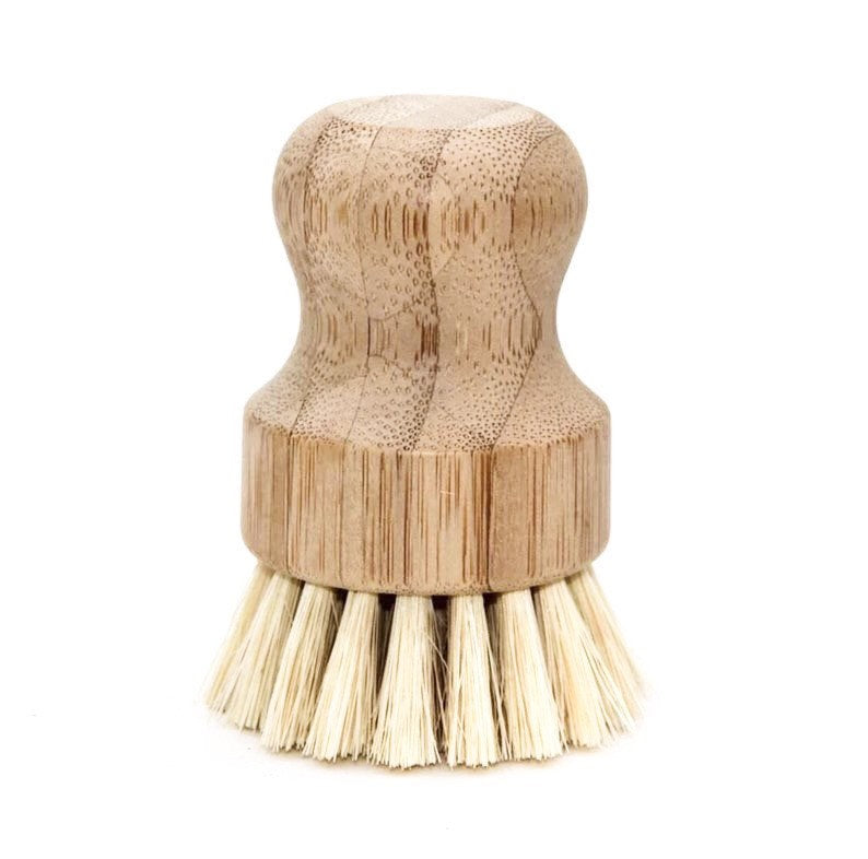 Bamboo Pot Brush with Sisal and Palm