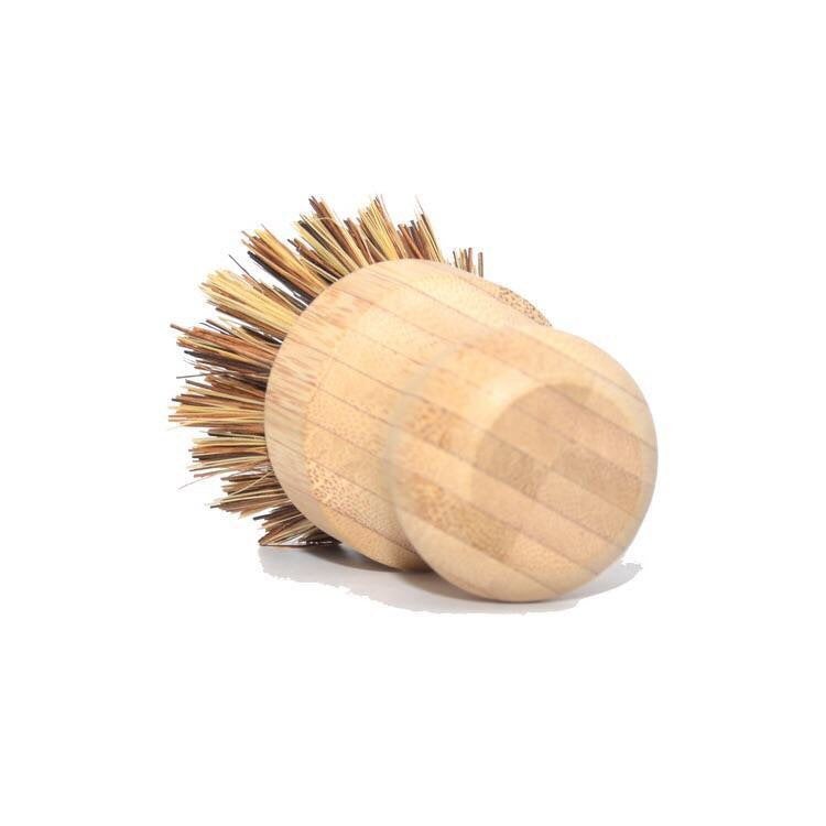 Bamboo Pot Brush with Sisal and Palm