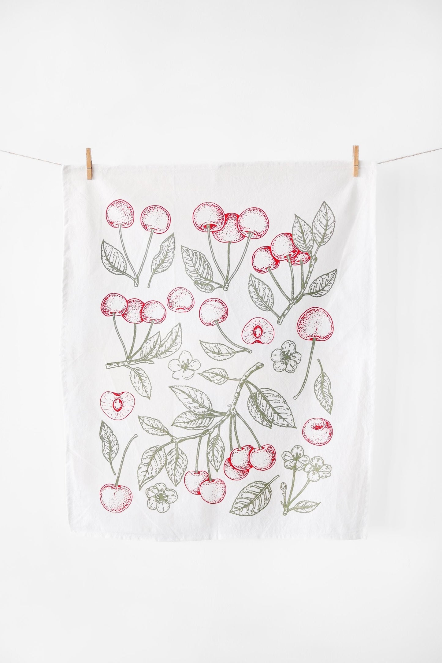 Tea Towel: Cherry