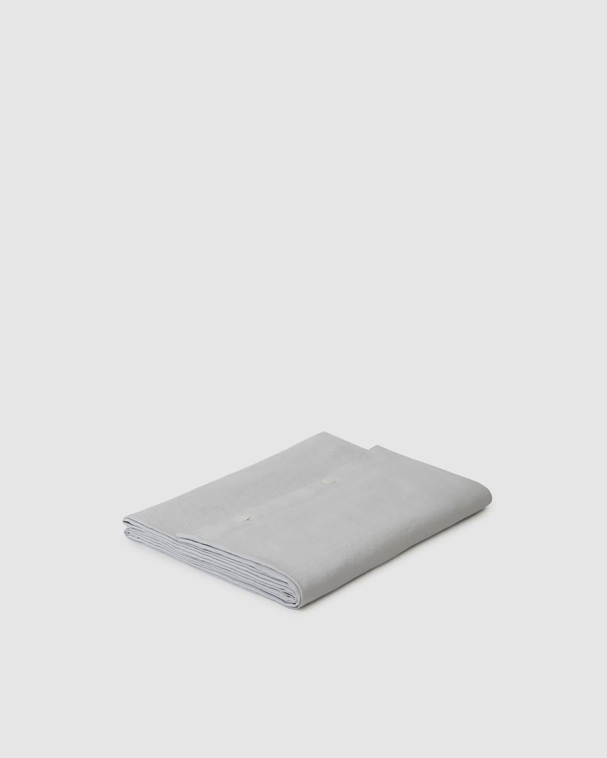 Bedding- Marcel Linen Duvet Cover - Glacier