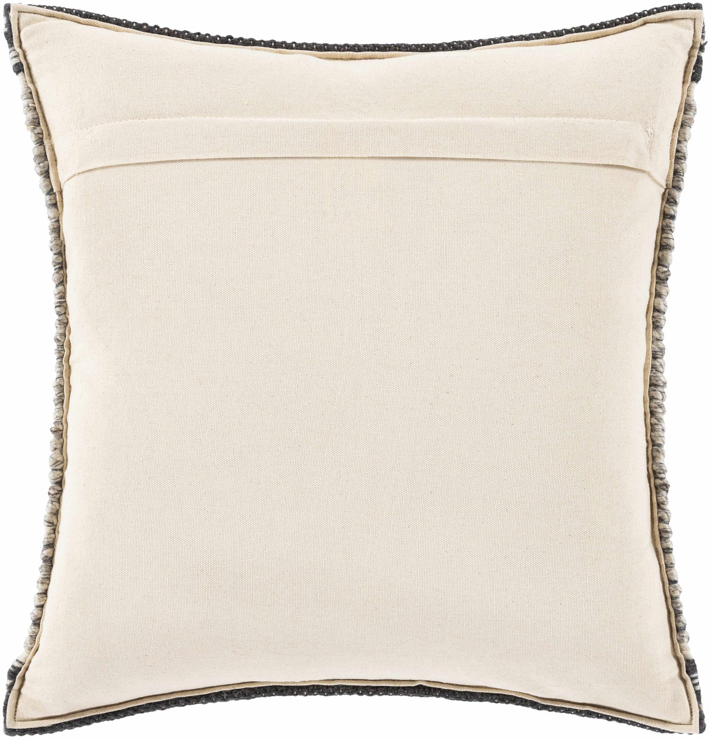Throw Pillow- Maywood Cream Wool & Cotton Throw Pillow or cover