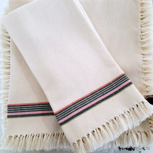 Napkin Set:  Macheo Fringe Napkin