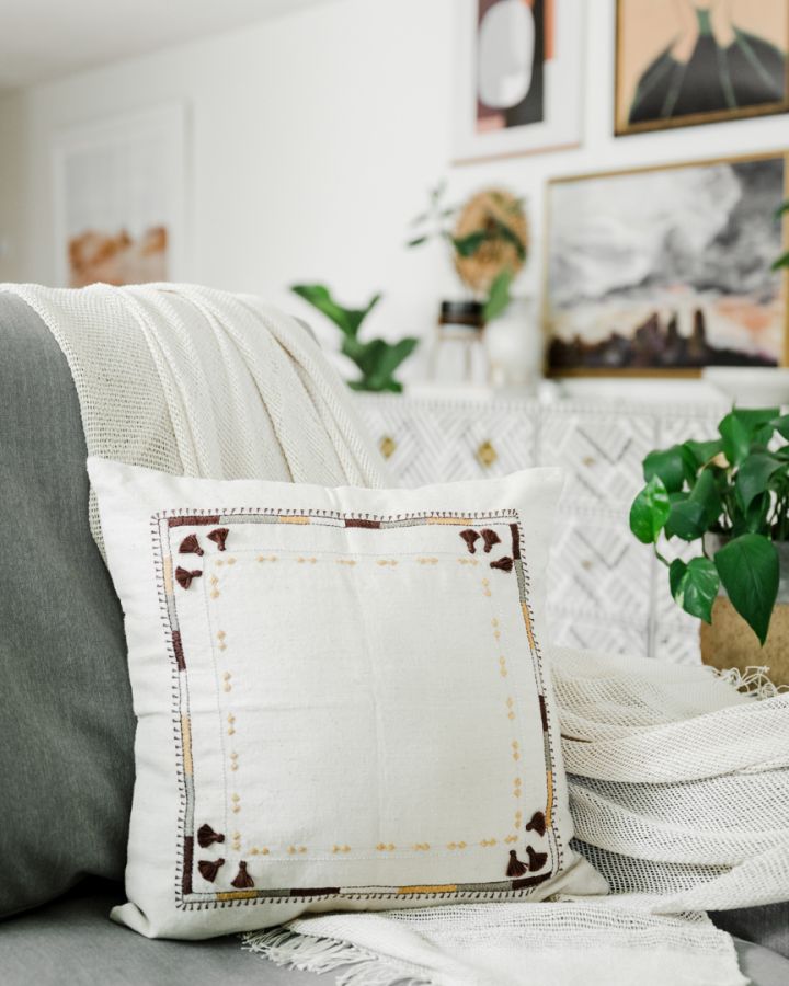 Throw Pillow- 16" Lambadi Throw Pillow