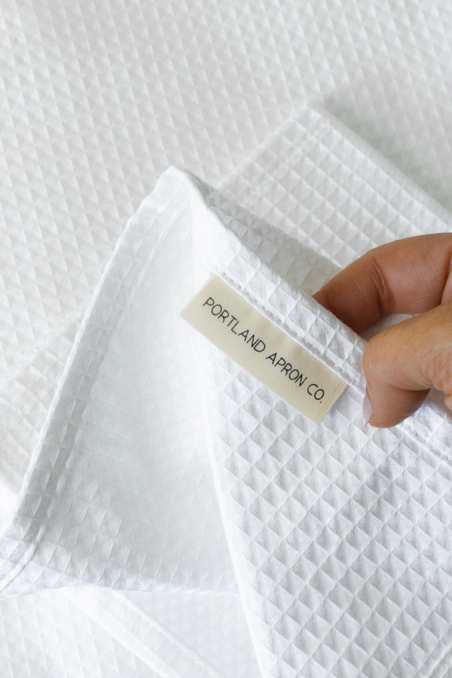 Bath- Organic Cotton Waffle Bathroom Towels